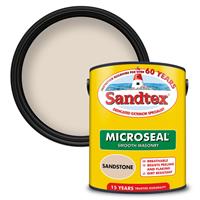 Sandtex Ultra Smooth Masonry Paint 5L in Sandstone