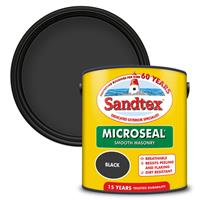 Sandtex Ultra Smooth Masonry Paint 2.5L in Black