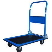Unbranded Folding Platform Truck 150kgs in Blue