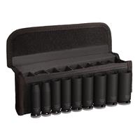 Bosch PRO Impact 3/8" Socket Set (9 Piece) in Black Steel