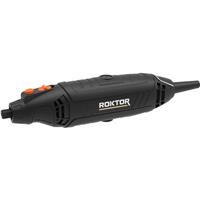 ROKTOR 135W Electric Multi Tool 25pc Accessories 230V in Black Rubber