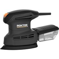 ROKTOR 160W Electric Detail Sander 230V Rubber