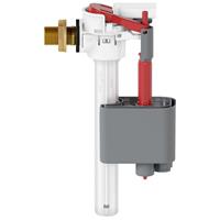 Flume Air Gap Fill Valve 1/2" Side Entry in White/Grey Plastic