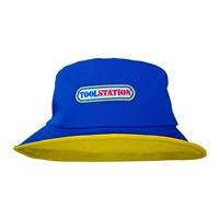 TOOLSTATION Bucket Hat in Blue/Yellow
