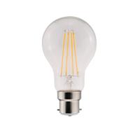 Integral LED Max Efficiency A60 GLS Bulb B22 3.8W 806lm 2700K in Clear