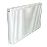 Stelrad Softline Compact Type P+ Steel Panel Radiator 600 x 1100mm 5051Btu in White