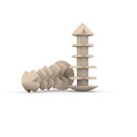 Dryzone DPC Plugs Buff (100 Pack) in Beige