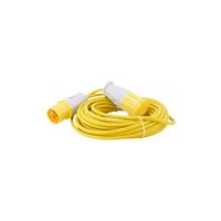 Wessex Electrical Wessex IP44 110V 16A Industrial Lead 10m in Yellow