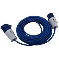 Wessex Electrical Wessex IP44 Extension Lead 16A 230V 14m in Blue