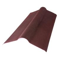 Onduline Bitumen Roof Sheet Ridge 1000 x 420mm in Red