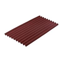 Onduline Classic Bitumen Corrugated Roof Sheet 5 Pack 2000 x 950mm (5 Pack) in Red
