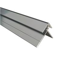 Wetwall Alloy External Corner Trim Matt 750mm in Silver