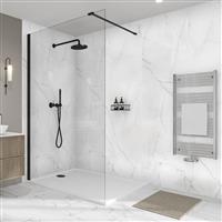 Wetwall Elite Bathroom Wall Panel 2420 x 580mm in Athena Marble Plastic