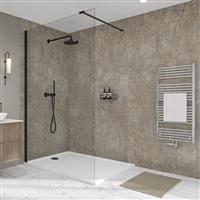 Wetwall Elite Bathroom Wall Panel 2420 x 580mm in Gold Stone Plastic