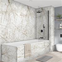 Wetwall Elite Bathroom Wall Panel 2420 x 160mm in Vienna White Plastic