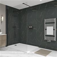 Wetwall Elite Bathroom Wall Panel 2420 x 600mm in Marbre Celeste Plastic