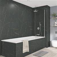 Wetwall Elite Bathroom Wall Panel 2420 x 580mm in Marbre Celeste Plastic