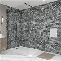 Wetwall Elite Bathroom Wall Panel 2420 x 580mm in Abruzzo Plastic