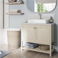 Wetwall Mermaid Vanity Worktop 1500 x 425mm in Brera Marble