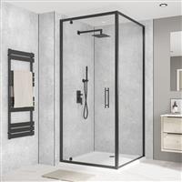 Wetwall Alloy Bathroom Wall Panel 2440 x 900mm in Fossil Stone