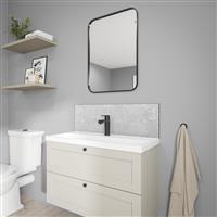Wetwall Alloy Bathroom Wall Panel 800 x 250mm in Fossil Stone