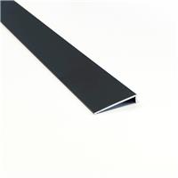 Wetwall Alloy Edge Profile Trim Matt 600mm in Anthracite