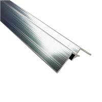 Wetwall Alloy Internal Corner Trim Polished 2440mm in Silver