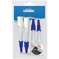 Cramer Rotating Silicone Nozzle (4 Pack) in White Plastic