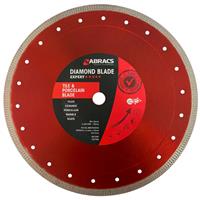 Abracs Tile & Porcelain Diamond Blade 300 x 20mm in Red