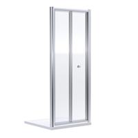 Nuie Rene Bi-Fold Shower Enclosure Door 800mm in Chrome Aluminium