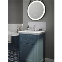 Splashback Pearl Glass Bathroom 250 x 500mm in White