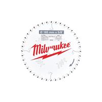 Milwaukee Circular Saw Blade 165 x 15.87 x 1.6mm 40ATB in White Steel