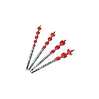 Milwaukee SPEED FEED Wood Drill Bit Set 13-25mm (4 Piece) in Red/Silver