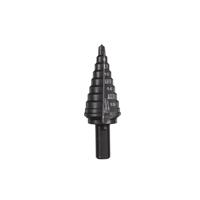 Milwaukee Cobalt Step Drill Bit 4-20mm in Black Steel