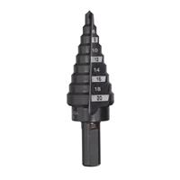 Milwaukee Step Drill Bit 4-20mm in Black Plastic