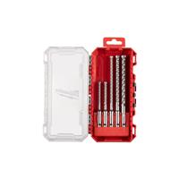 Milwaukee SDS+ MX4 Drill Bit Set 5-10mm (5 Piece) in Chrome Plastic