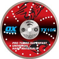 OX Spectrum Pro Multi-Steel Diamond Blade 300 x 20mm in Red