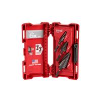 Milwaukee SHOCKWAVE Step Drill Set 4-30mm (3 Piece) in Black Aluminium