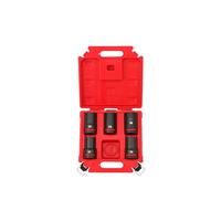 Milwaukee SHOCKWAVE Deep Socket Set 1" (5 Piece) in Black Steel