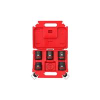 Milwaukee SHOCKWAVE Socket Set 3/4" (5 Piece) in Black Steel