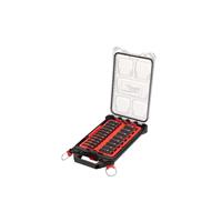 Milwaukee SHOCKWAVE Packout Socket Set 3/8" (19 Piece) in Black Steel