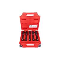 Milwaukee SHOCKWAVE Deep Socket Set 1/2" (10 Piece) in Black Steel