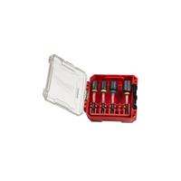 Milwaukee SHOCKWAVE Magnetic Nut Driver Set 7-13mm (4 Piece) in Black Steel