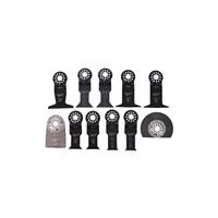 Milwaukee Multi-Tool Blade Set General (11 Piece) in Black