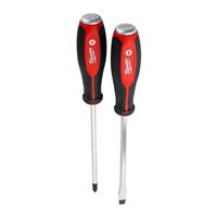 Milwaukee Tri-lobe Demolition Screwdriver Set (2 Piece) in Black/Red