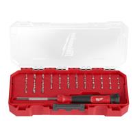 Milwaukee 39-in-1 Precision Screwdriver Set in Black/Red