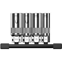 Milwaukee 3/8" Spark Plug Socket Set (4 Piece) in Chrome Rubber