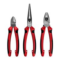 Milwaukee Plier Set (3 Piece) in Red