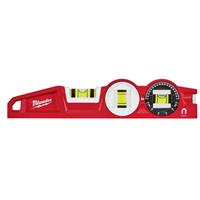 Milwaukee Block Vial Torpedo Level 250mm in Red