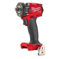 Milwaukee M18FIW2F12-0 FUEL Compact 1/2" Impact Wrench with Friction Ring Body Only in Red
